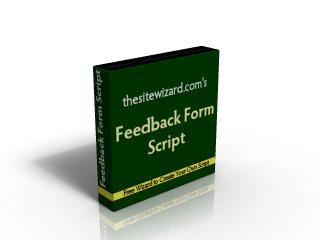 Picture of the Feedback Form Script Software Box